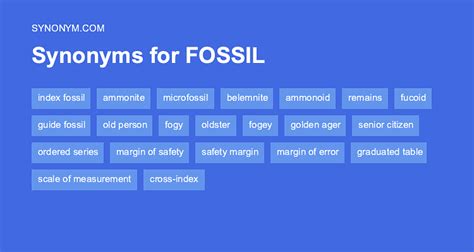 antonym for fossil.